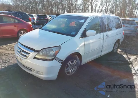 2005 Honda Odyssey Ex-L from USA, damaged, VIN 5FNRL38795B091943